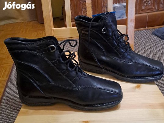 Tamaris női bokacsizma, új bőr női csizma - 40