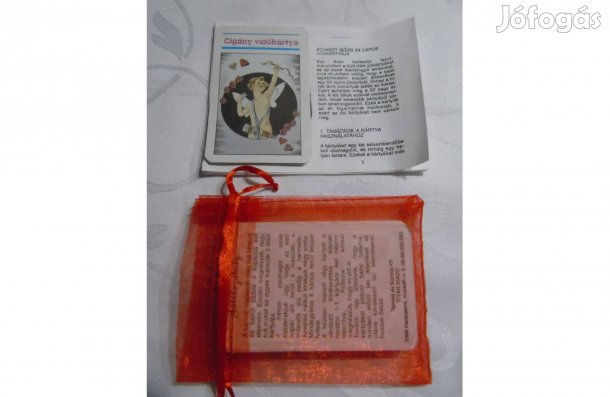 Tamási és Komlós retro Cigány vetőkártya jóskártya 1990-1995