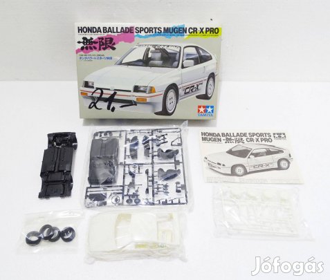 Tamiya Honda Ballade Sports Mugen CR-X Pro modell autó modellautó