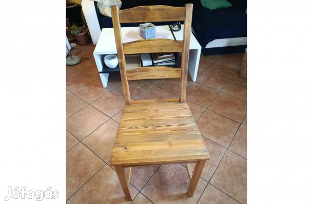 Támlás fenyö szék