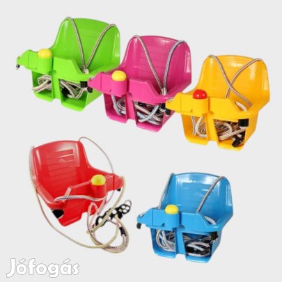 Támlás gyerek hinta dudával