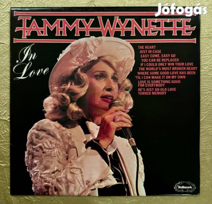 Tammy Wynette In Love angol bakelit hanglemez LP