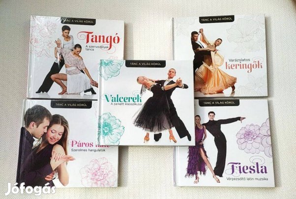 Tánc a világ körül 5 db médiaalbum