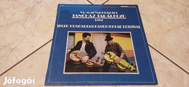 Táncház találkozó 1987 bakelit hanglemez