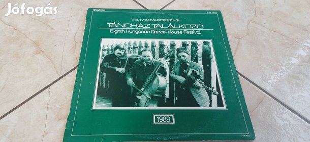 Táncház találkozó bakelit hanglemez