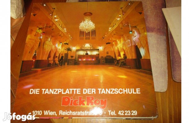 Tánciskola Dick Roy bakelit hanglemez eladó