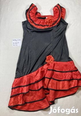 Táncos jelmez, Flamenco jelmez, felnőtt jelmez G706