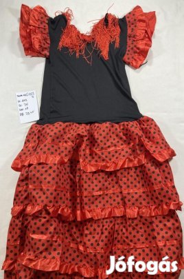 Táncos jelmez, Flamenco jelmez, felnőtt jelmez,új G723