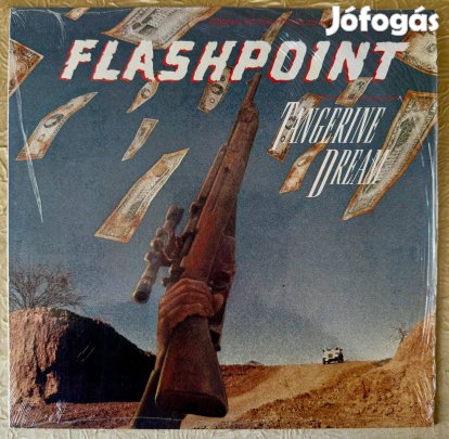 Tangerine Dream Flashpoint OST holland bakelit hanglemez LP
