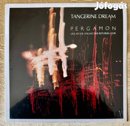 Tangerine Dream Pergamon új bontatlan német bakelit hanglemez LP