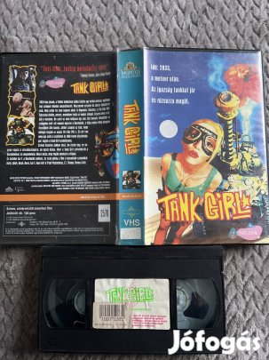 Tank Girl vhs nagytok akció