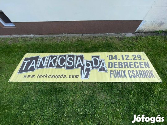 Tankcsapda 2004.12.29 Debrecen Főnix Csarnok - 4m*1m -Koncert Relikvia