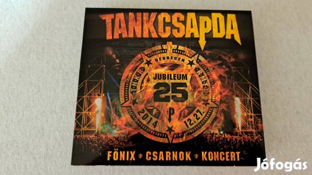 Tankcsapda - Jubileum 25 - 2 CD + 2 DVD