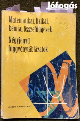 Tankönyv Matematika-fizika-kémia összefüggések (Konsept kiadó)