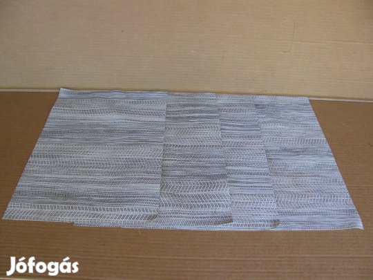 Tányér alátét műanyag, 4 + 2 db ,45 x 30 cm