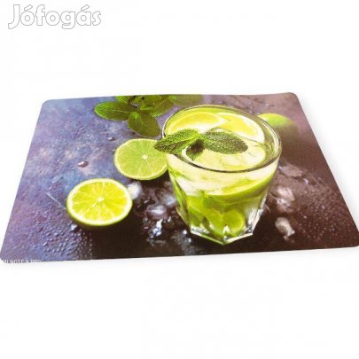Tányéralátét lime és jég mintával 43,5×28,5 cm