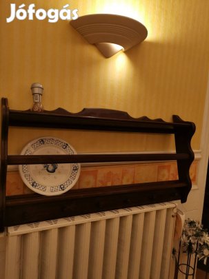 Tányértartó-Akác-Pácolt-Sötétbarna