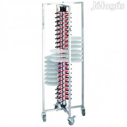 Tányértartó Állvány Mobil, 84 Tányérhoz