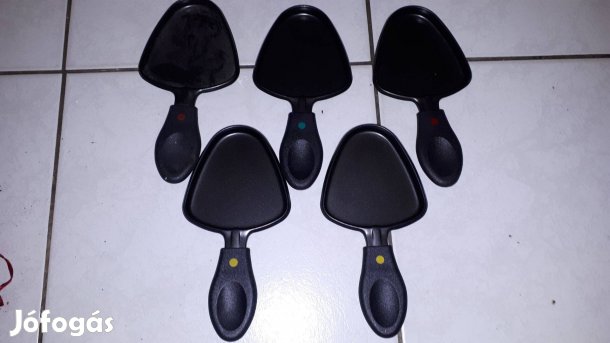 Tapadásmentes mini grillserpenyők - 5 db-os szett