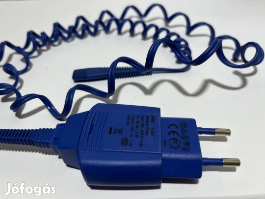 Tápegység 12V tápegység zsinór borotva töltő - Braun 5497