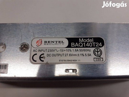 Tápegység Baq140T24 akku töltő funkcióval