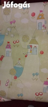 Tapéta gyerekszobába bontatlan