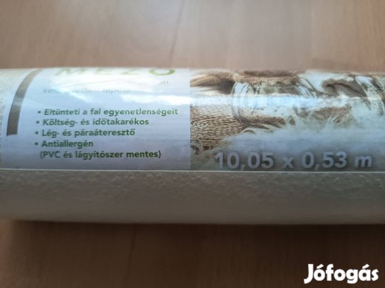 Tapéta tekercs,fűrészporos új 1db