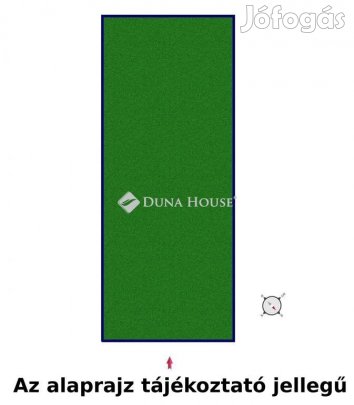 Tápióbicskei 1259 nm-es telek eladó