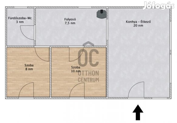 Tápiószőlősi eladó 48 nm-es ház