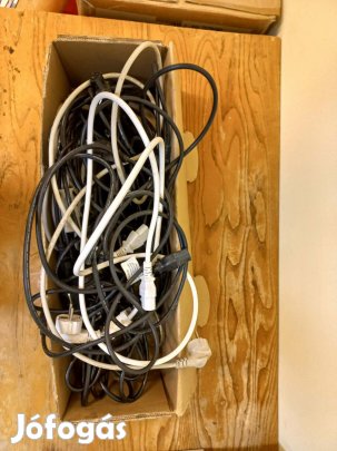 Tápkábel csomag (5 db) PC, monitor, nyomtató kábel