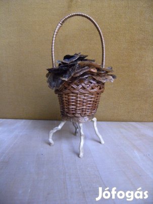 Taplókosár dísztárgy