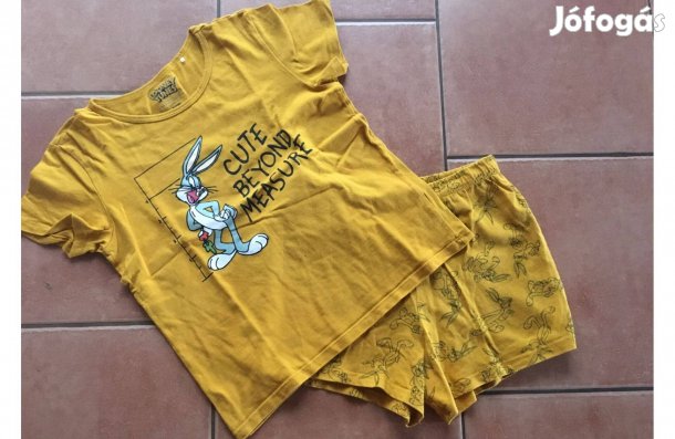 Tapsi Looney Tunes Bolondos dallamok pizsama 128-134