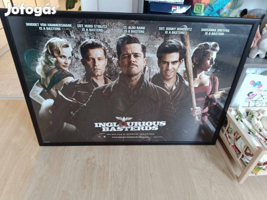 Tarantino: Bekeretezett filmes kép/poszter. Becstelen Brigantyk