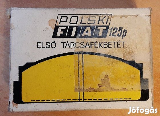 Tárcsafék betét első Polski Fiat 125p