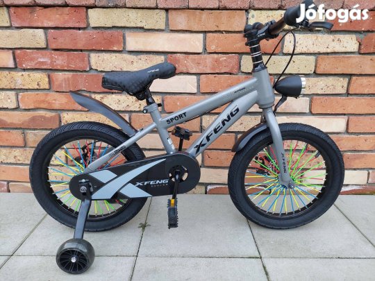 Tárcsafékes gyerek kerékpár 16" méretben hibátlan új állapot!