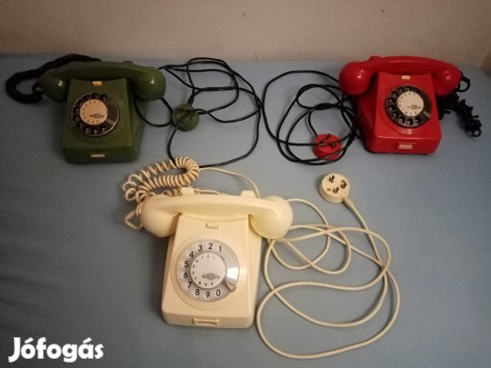 Tárcsás retro telefonok 8000 Ft/db