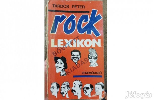 Tardos Péter Rocklexikon eladó