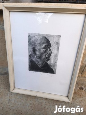 Tarján Jenő rézkarc