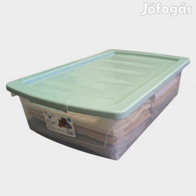 Tárolódoboz ,,ágy alatti gurulós,, 30L