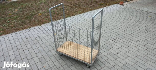 Tárolókocsi-állvány gurulós fém