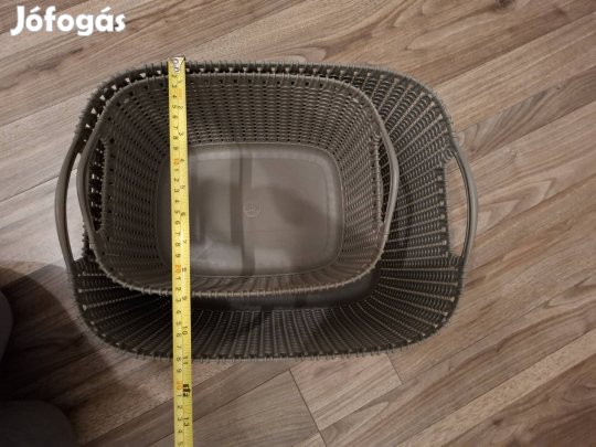 Tárolókosár 3 db (1 nagy. 2 kicsi) eladó olcsón