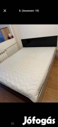 Tárolós ágykeret 160x200 cm matraccal