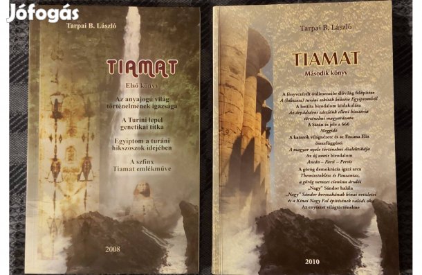 Tarpai B. László: Tiamat I-II. Első-második könyv eladó