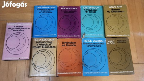 Társadalomtudományi könyvtár sorozat 9 kötete