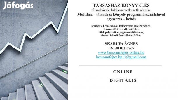 Társasház - lakásszövetkezet könyvelése - Digitális-Online