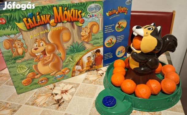 Társasjáték Falánk Mókus