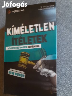 Társasjáték: Kíméletlen ítéletek új.