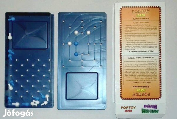 Társasjáték - Malom / Dáma ( Úti játék ) (_)