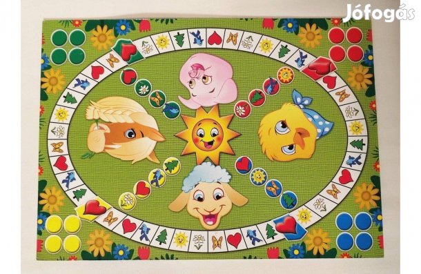 Társasjáték kicsiknek, Nyuszifutam- Ki nevet a végén?