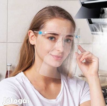 Tartalék Plexi Szemüvegkeretes Maszkhoz.   (3755)